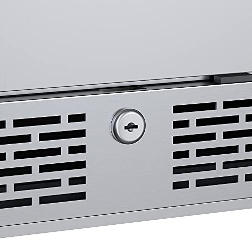 Avallon AFR242SSODRH 24 Inch Wide 5.66 Cu. Ft. Built-In Compact Outdoor Refrigerator with Right Hinge Avallon