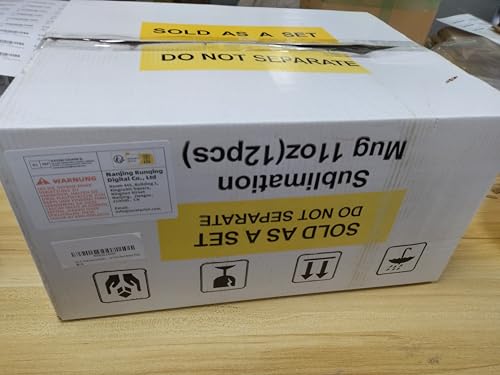 Sumex 11oz Set of 12 Sublimation Blanks Ceramic Coffee Mug with Heart Handle for Tea, Milk, Latte, Hot Cocoa,Pink Inner and Handle Sumex