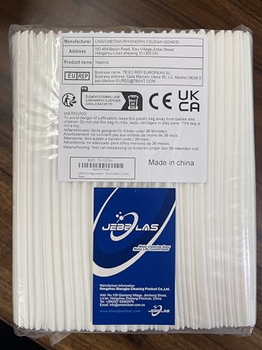 JEBBLAS Disposable Cloth Like Napkins, Built-in Flatware Pocket, Wedding Party Linen Feel White Napkin, Prefolded for Silverware,50 Count JEBBLAS