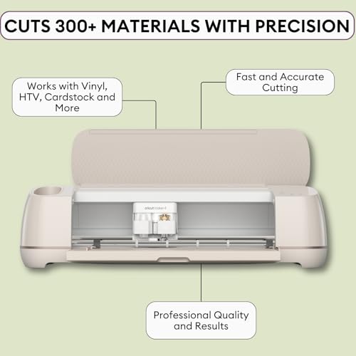 Cricut Maker 4 and Easy Press 3 Machine Combo Bundle - Craft Cutting Machine with Heat Press Machine (9 in x 9 in) and Iron-on Materials for DIY T-Shirts, Tote Bags and Hoodies, Sublimation Projects Cricut