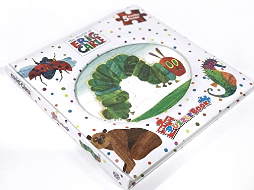 The World of Eric Carle My First Puzzle Book - Jigsaw Puzzles for kids, 10-page board book, 5 puzzles to enjoy Phidal