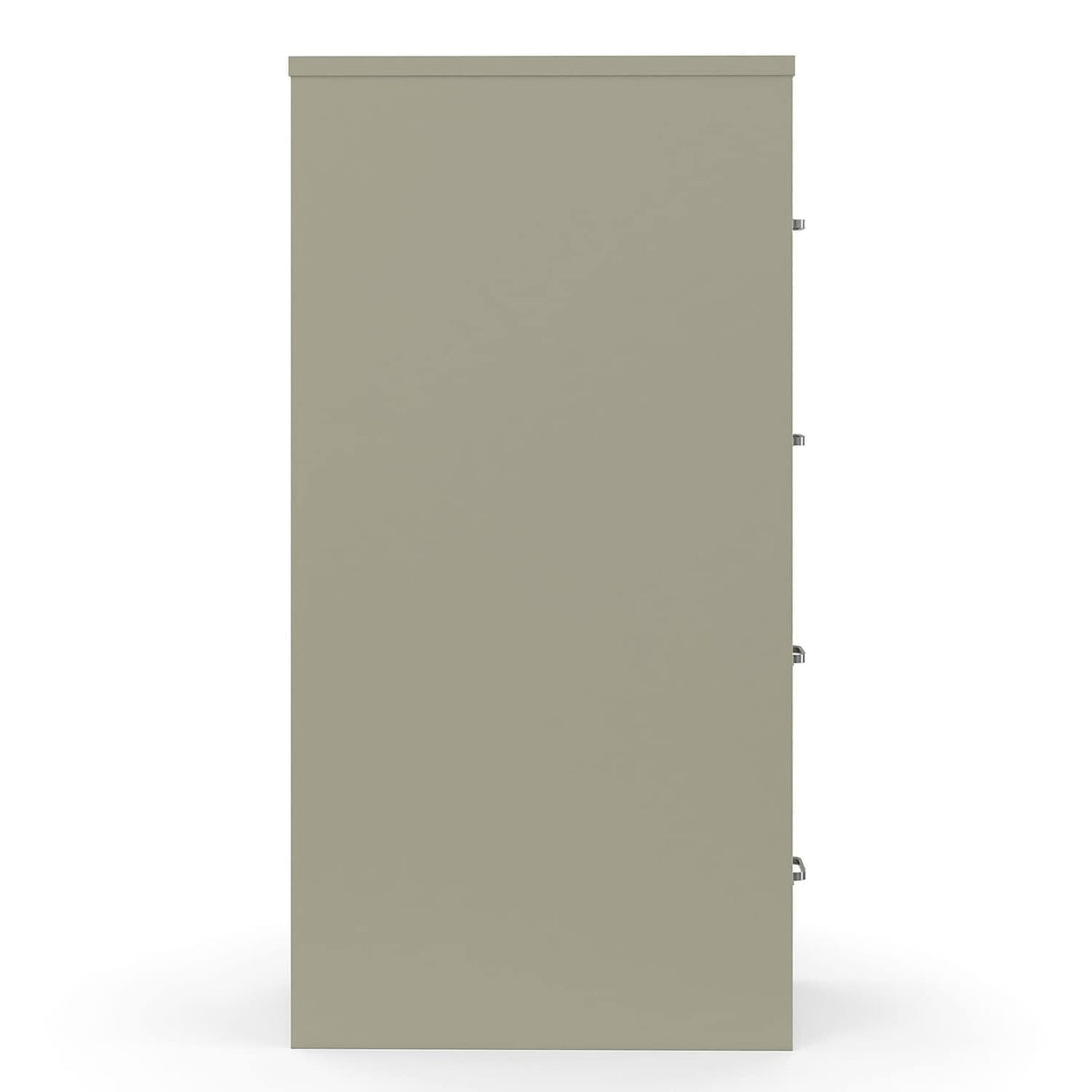 STAPLES Commercial 4-Drawer Vertical File Cabinet, Locking, Letter, Putty/Beige, 22-inch D (22336D) STAPLES