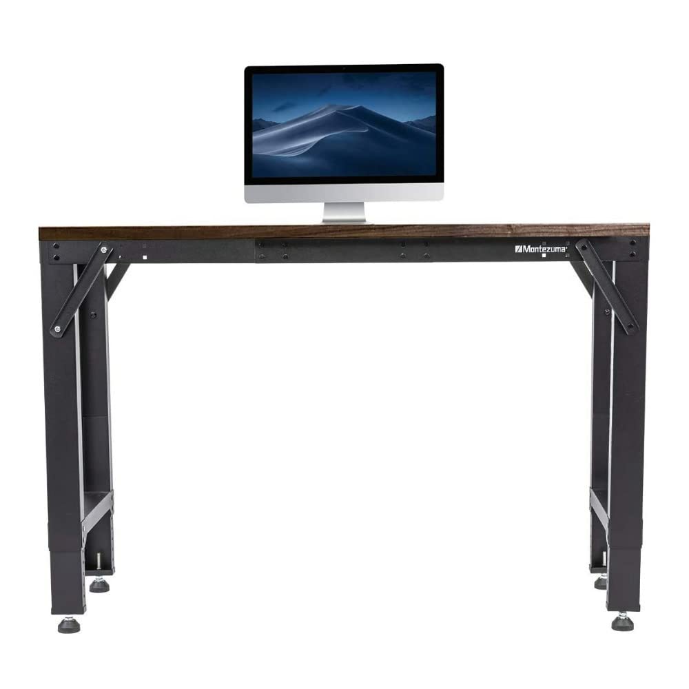 Montezuma Adjustable Steel Multi-Use Workspace Frame, 64" x 17" x 41" Montezuma