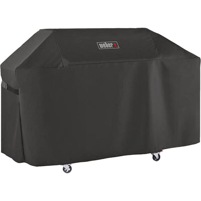 Weber Genesis 400 Series Premium Grill Cover, Heavy Duty and Waterproof, Fits Grills Up To 69 Inches Wide