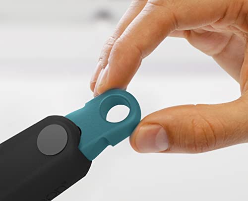 Joseph Joseph Duo Lockable Tongs Hygienic with Integrated Tool Rest & Non-Slip Feet, Suitable for Non-Stick Cookware, Heat-Resistant Joseph Joseph