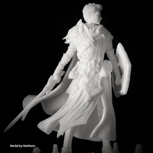 ELEGOO ABS-Like 3.0 3D Printer Resin White 2000g, High Precise Printing Resin 405nm LCD UV-Curing for MSLA 3D Printer ELEGOO