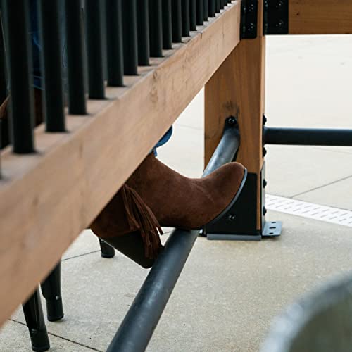 Backyard Discovery Granada Grill Gazebo Pavilion w/Outdoor Bar, 80" Grill Space, Hard Top Steel Metal Roof, Wind Resistant - 100 mph, Supports 4,700 Backyard Discovery