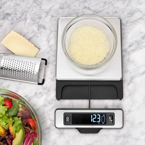 OXO Good Grips Stainless Steel Food Scale with Pull-Out Display, 11-Pound NEWER VERSION AVAILABLE OXO