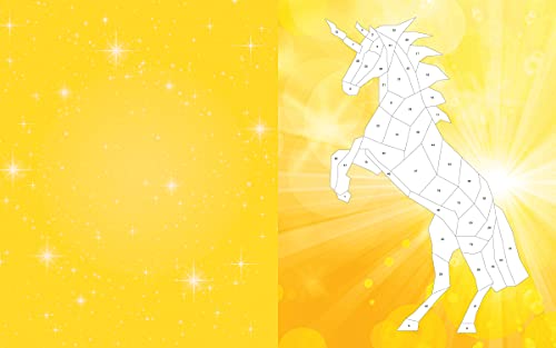 Sticker Mosaics Jr.: Sparkly Unicorns: Create Magical Pictures with Glitter Stickers! Castle Point Books