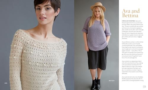 Top-Down Crochet Sweaters: Fabulous Patterns with Perfect Fit Storey Publishing