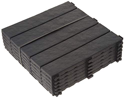 Multy Industries Multy Home MT5100057 6-Pack Deck and Balcony Tile, 12 by 12-Inch, Slate Multy Industries, Inc