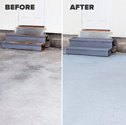 INSL-X EGG310S9A-1K Garage Guard Waterbased Epoxy Semi-Gloss Paint 1 Gallon Kit Showroom Gray INSL-X