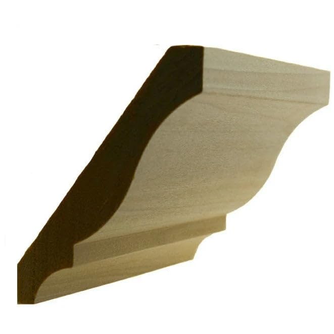 EWCR13 Colonial Crown Moulding Trim, 3/4" x 4-5/8", Maple, 94" Newmouldings