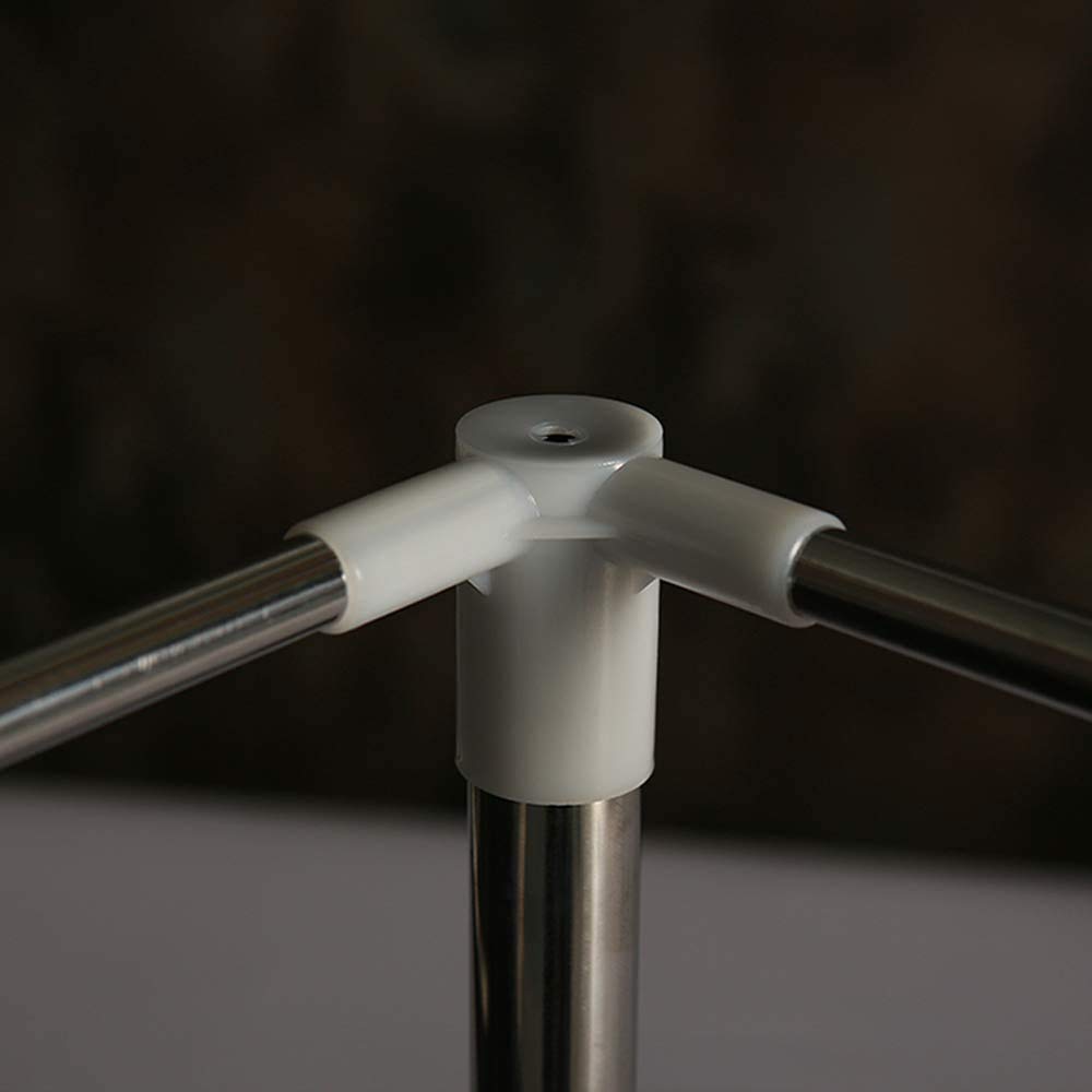 Mengersi Canopy Bed Frame Post Queen Size,Stainless Steel Canopy Frame Poles Four Corner Bed Bracket Fit for Metal/Wood Bed Bedroom Decor Mengersi