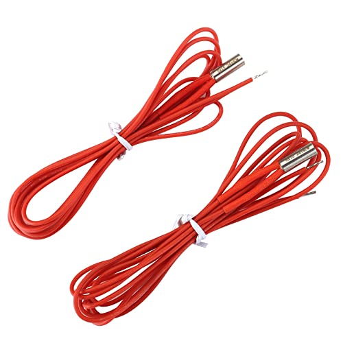 FYSETC 2Pcs Prusa i3 MK3s+ Heater Cartridge 24V 40W 6x15 Heating Tube Pipe 1Meter(39.3in) for Prusa i3 MK3S/ MK3S+3D Printer Hotend Parts FYSETC