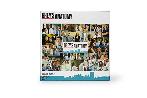 Grey's Anatomy Collage 1000 Piece Jigsaw Puzzle for Adults | Educational Toy Gifts | Challenging Interactive Brain Teaser for Family Game Night | 28 x 20 Inches Toynk