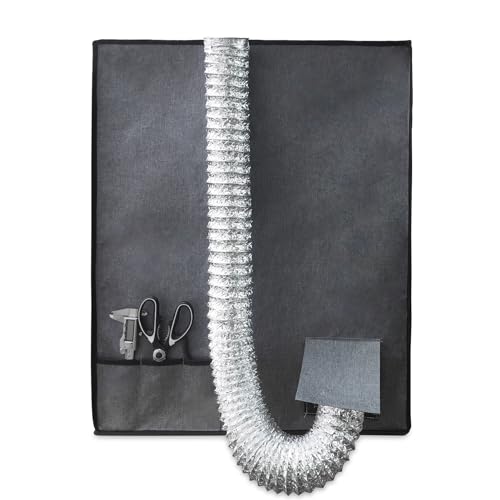 Multifunctional 3D Printer Enclosure w/Adjustable Ventilation Kit Eliminate Odors Tent Cover Compatible with Anycubic Photon Mono, Elegoo Saturn/Mars 3/4 & Creality Halot Series Resin 3D Printer DORUNDEA