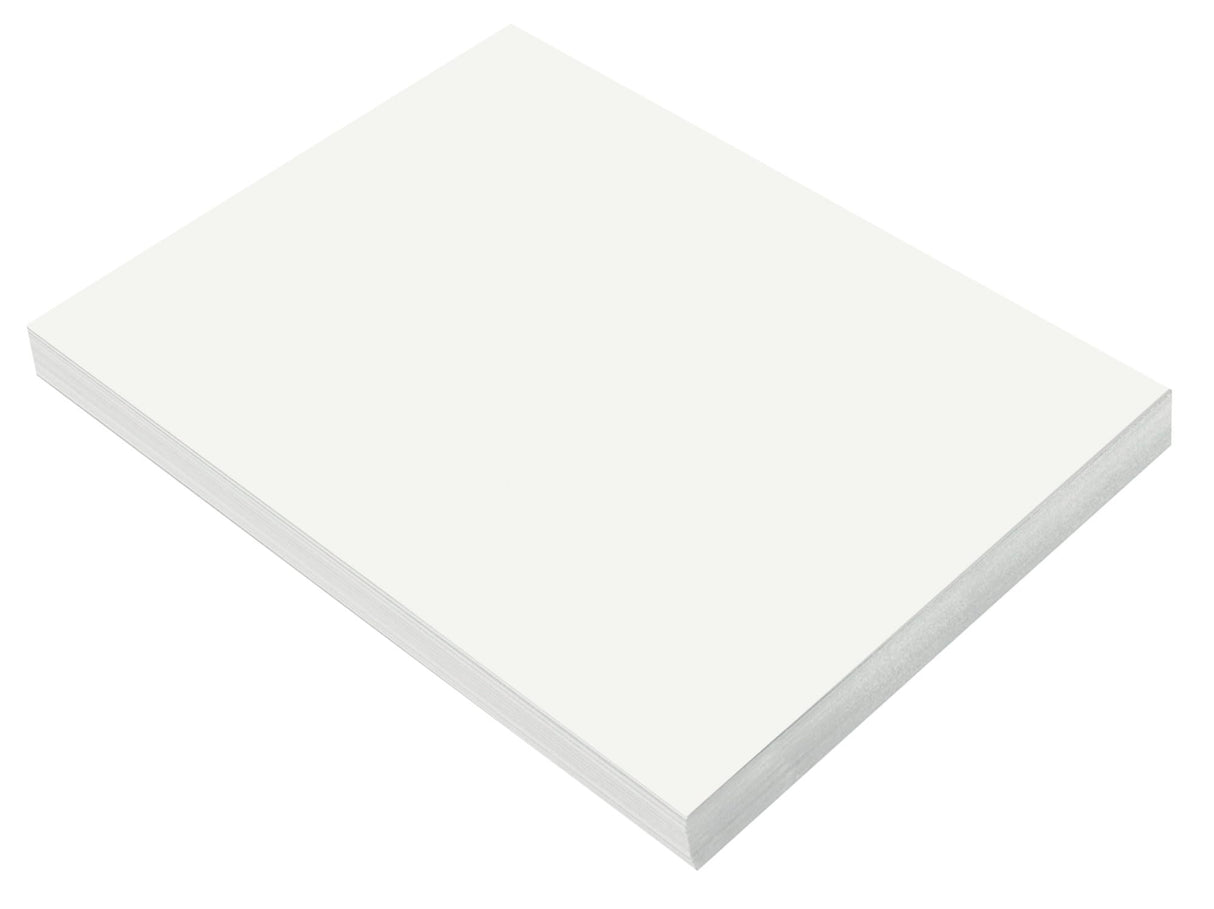 Prang (Formerly SunWorks) Construction Paper, White, 9" x 12", 100 Sheets Prang