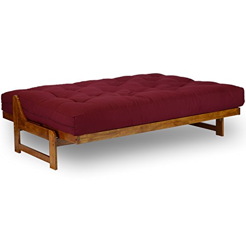Nirvana Futons Arden Futon Frame - Queen Size (Frame Only), Solid Wood Construction Nirvana Futons