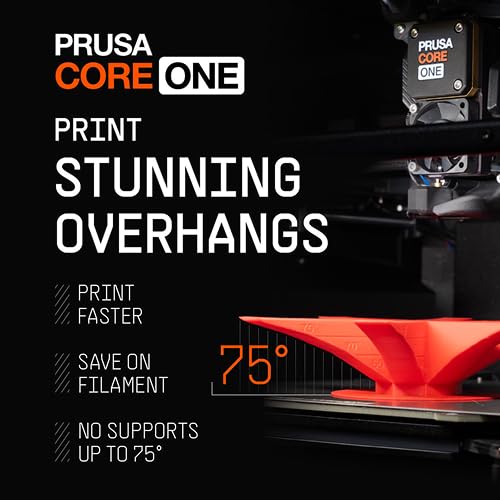 Original Prusa CORE One, Ready-to-use FDM 3D Printer, Assembled and Tested, Removable Print Sheets, 1kg Prusament PLA Spool Included, Print Size 9.8 x 8.6 x 10.6 in ORIGINAL PRUSA