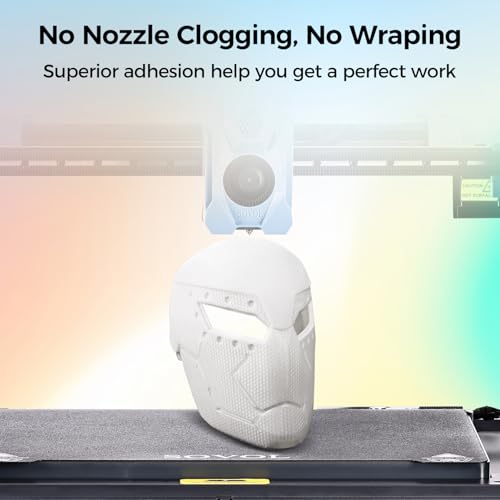 Sovol 3D Printer Glow in The Dark Filament Multicolor Fast Change PLA 1kg (2.2 lbs) Spool 3D Printing Materials, Dimensional Accuracy +/- 0.03 mm, 1.75 mm, Glow Multicolored Sovol