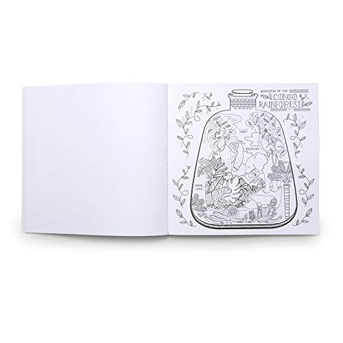 The Wondrous Workings of Science and Nature Coloring Book: 40 Line Drawings to Color Clarkson Potter
