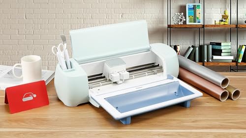 RANCOVY Vinyl Roll Holder with Trimmer for Cricut Maker 3 and Cricut Explore 3, Perfect for Clean Precise Cuts of Smart Vinyl and Heat Transfer Vinyl Iron On RANCOVY