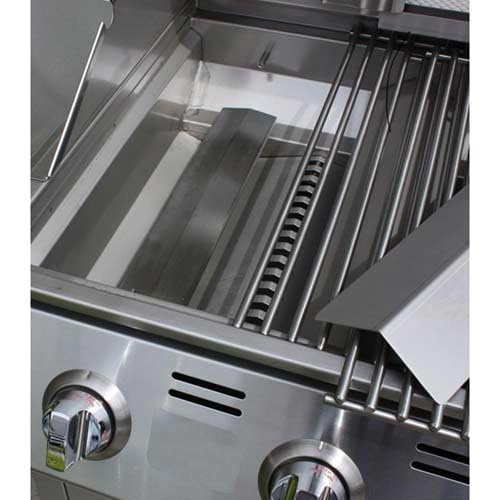 Bullet by Bull Stainless Steel Outdoor Kitchen Grill Set - Built-In Liquid Propane Grill, Perfect for Entertaining -BBQ Kitchen Isl& Bundle - Includes 4 Burner Grill, Double Access Door & Side Burner Bull Outdoor Products