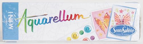 Sento Sphere Mini Aquarellum Butterflies Watercolor Paint Set Sentosphère