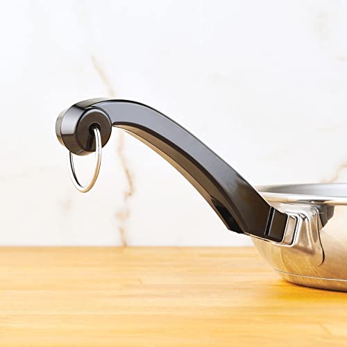 Farberware Classic Stainless Steel Cookware Pots and Pans Set, 15-Piece,50049,Silver Farberware