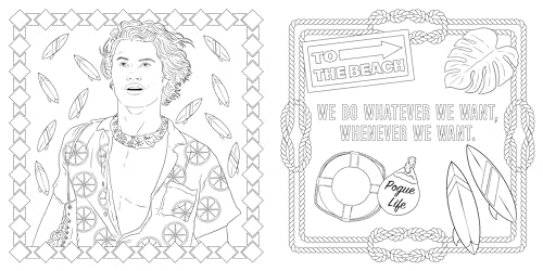 Outer Banks: The Official Coloring Book WoodArtSupply