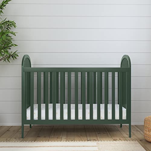DaVinci, Beau 3-in-1 Convertible Crib in Forest Green, Greenguard Gold Certified DaVinci
