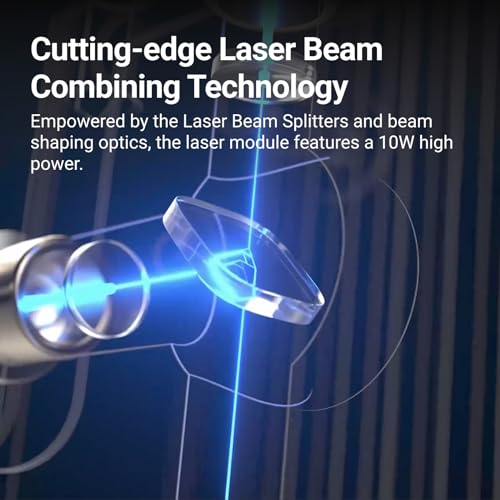 Snapmaker 2.0 A350T 3 in 1 3D Printer with 3D Printing Laser Engraving CNC Carving,and 10W Laser Module & 200W CNC Module Snapmaker