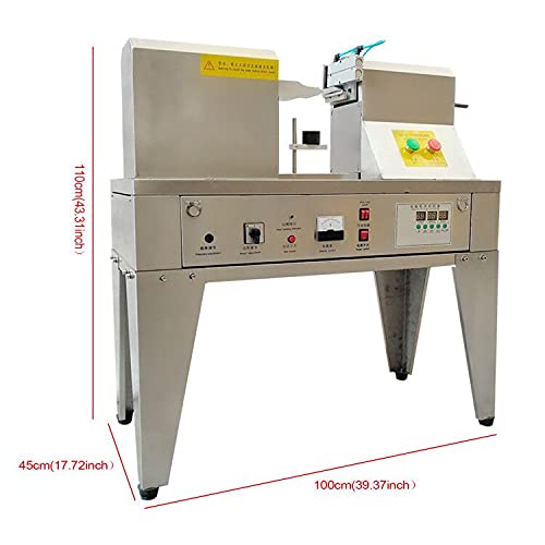 CNCEST Sealer Machine,1200W Industrial Ultrasonic Plastic Tube Sealer ,Cutter Diameter 3.15" Soft Plastic Composite Hose Sealer Tube Sealing Machine Welder for Plastic Tube Cosmetics Toothpaste CNCEST