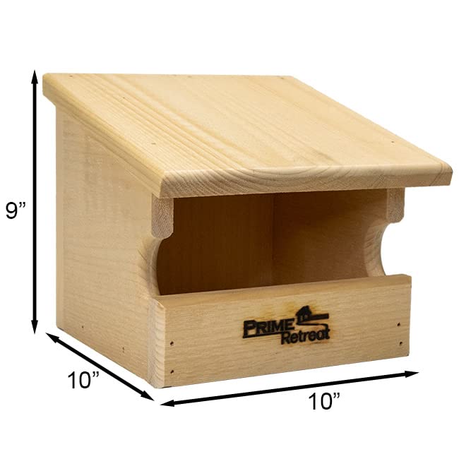 Pine Open Nesting Box by Prime Retreat Prime Retreat