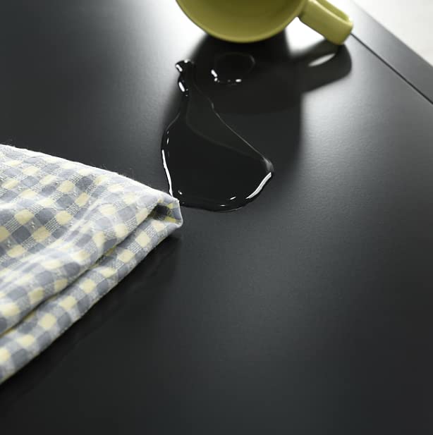 FurnitureR Industrial Metal Storage Cabinet Nightstand End Table Bedside Coffee Table,1 Door with Removable Shelf,Size:15.9'' x 12'' x 22.6'' (Black) FurnitureR