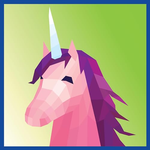 Paint by Sticker Kids: Unicorns & Magic: Create 10 Pictures One Sticker at a Time! Includes Glitter Stickers Workman