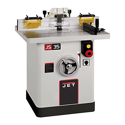 JET 3-HP Spindle Shaper, 32-1/4" x 26-3/4" Table, 1Ph 230V (JWS-35X3-1) Jet