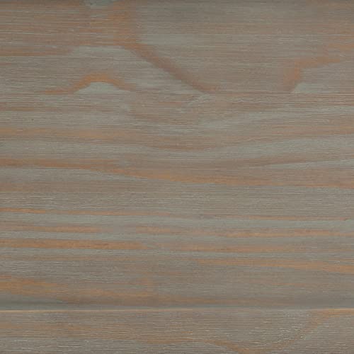 SIMPLIHOME Warm Shaker SOLID WOOD Rustic Modern 48 inch Wide Home Office Desk, Writing Table, Workstation, Study Table Furniture in Distressed Grey with 2 Drawers Simpli Home
