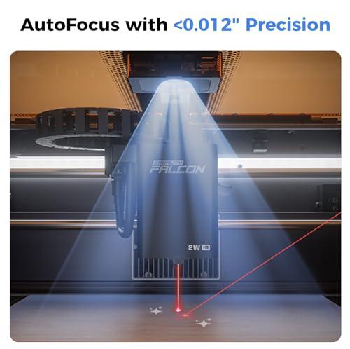 Creality 2W Infrared Laser Module, Falcon A1 Pro Replace Laser Module, High-Precision Engraving Laser for Metal, Plastic, Acrylic, Compatible Only with Falcon A1 Pro Laser Engraver Creality
