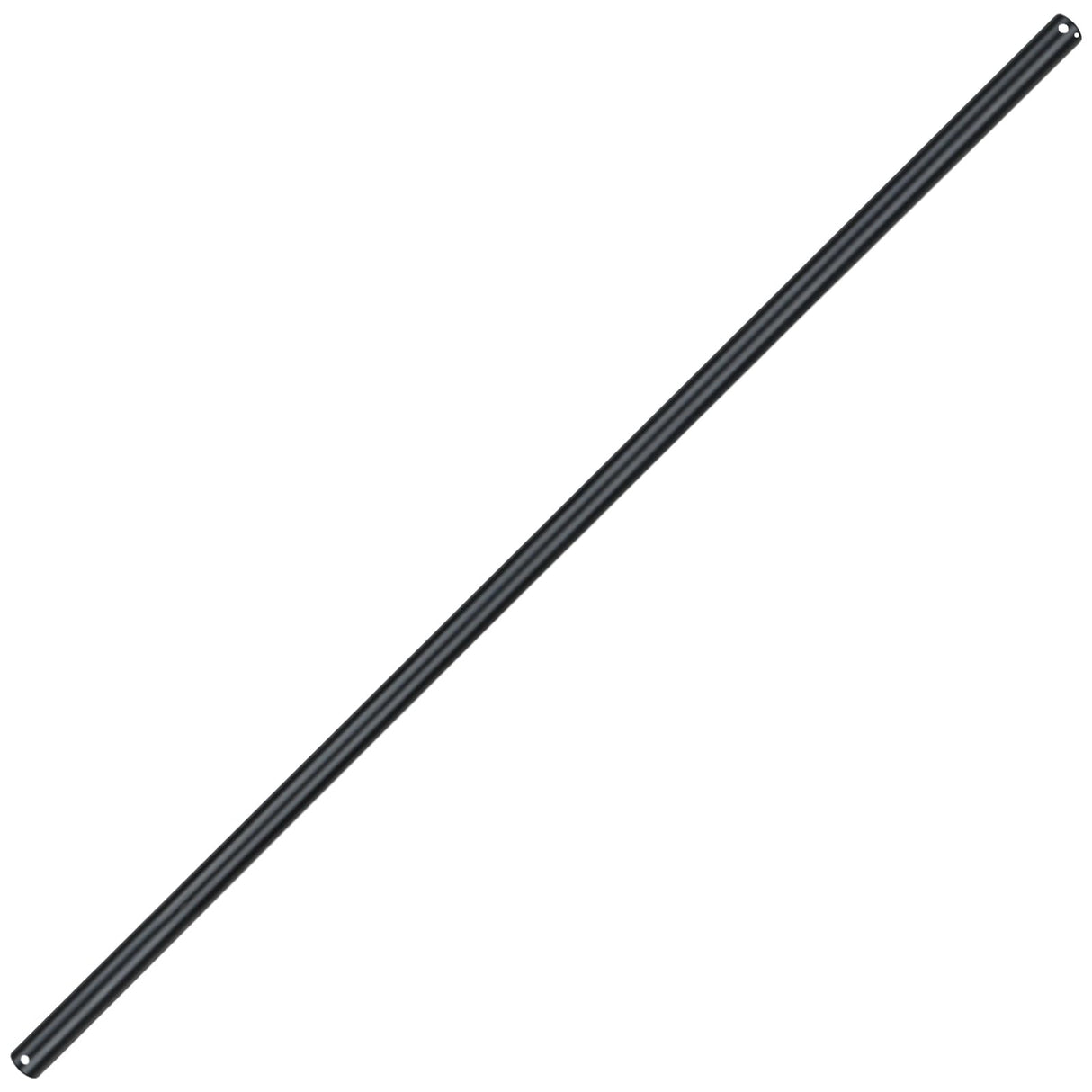 48 inch Ceiling Fan Downrod , 4 FT Black Downrod for Ceiling Fan, 1 inch Outside Diameter, Ceiling Fan Extension Downrod, Ceiling Fan Boom Suitable for a Wide Range of Fans (Black, Not Threaded) Sibosen