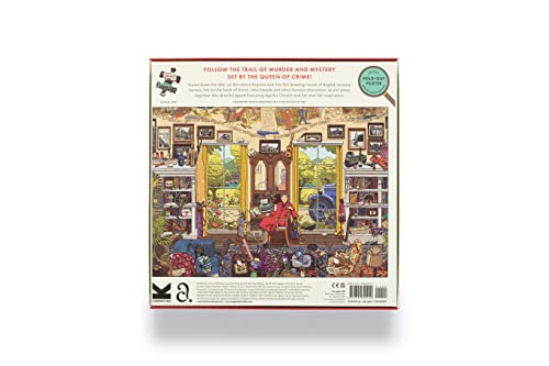 Laurence King The World of Agatha Christie 1000 Piece Puzzle Laurence King Publishing
