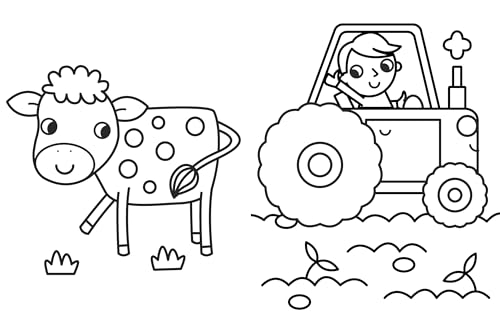 My Busy Farm Coloring Book (My Busy Coloring) Tiger Tales