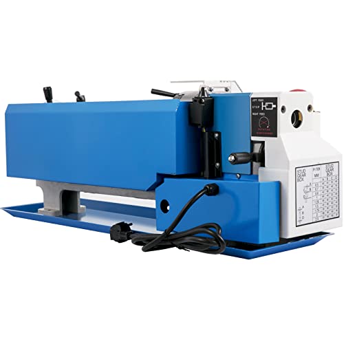 VEVOR Mini Metal Lathe, 7"x14", 550W Variable Speed 2250 RPM Metal Lathe, with 3-jaw Chuck Mini Lathe Machine Benchtop Metal Lathe Digital Display for Metal Turning VEVOR