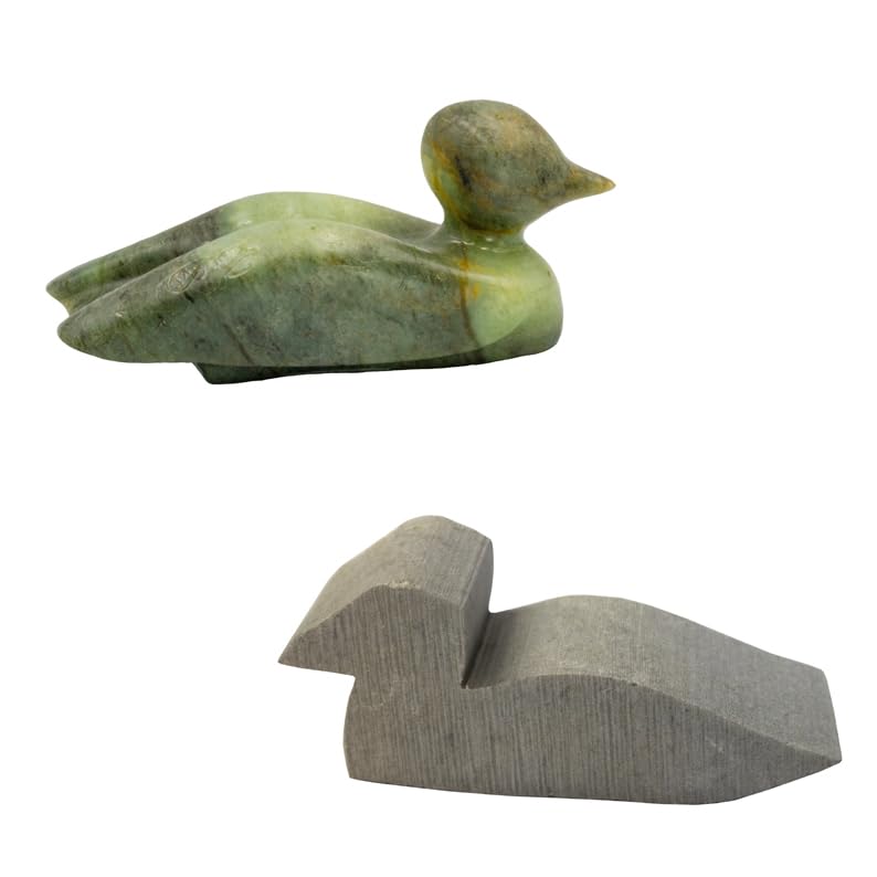 Loon Medium Soapstone Carving Kit DIY Arts and Crafts Kit Generic