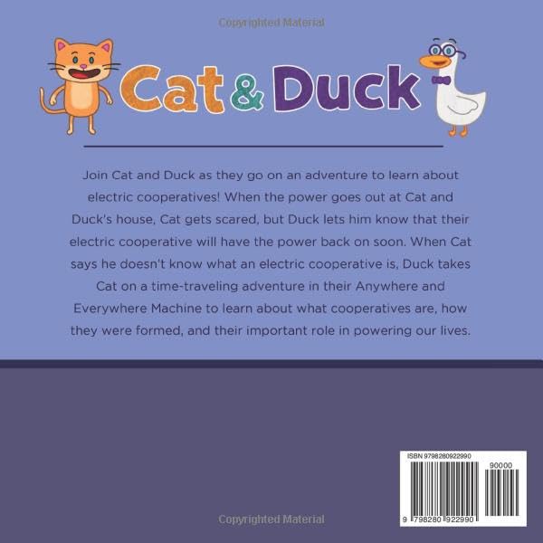 Cat & Duck and the Electric Cooperative WoodArtSupply