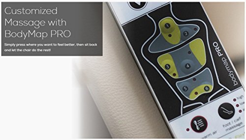 Human Touch WholeBody 7.1 Living Room Recliner Massage Chair - Full Body Professional Grade Personal Massage - Relaxation w Heat for Targeted Stress + Muscle Pain Relief with Foot Calf - Espresso Human Touch