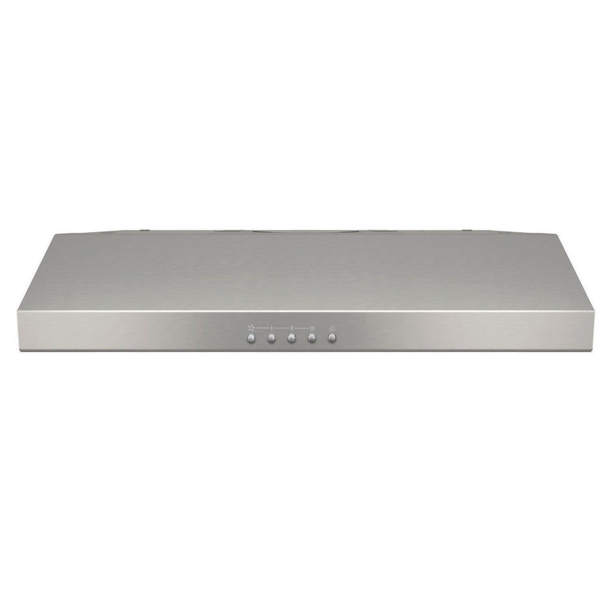 Broan-NuTone BCSQ130SS Three-Speed Glacier Under-Cabinet Range Hood with LED Lights ADA Capable, 1.5 Sones, 375 Max Blower CFM, 30-Inch, Stainless Steel Broan-NuTone