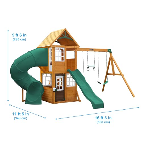 KidKraft Serpentine Falls Swing Set KidKraft