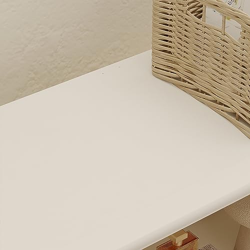 5-Shelf Tall Bookcase in White – Spacious Wooden Bookshelves for Home Office, Living Room, and Bedroom blini